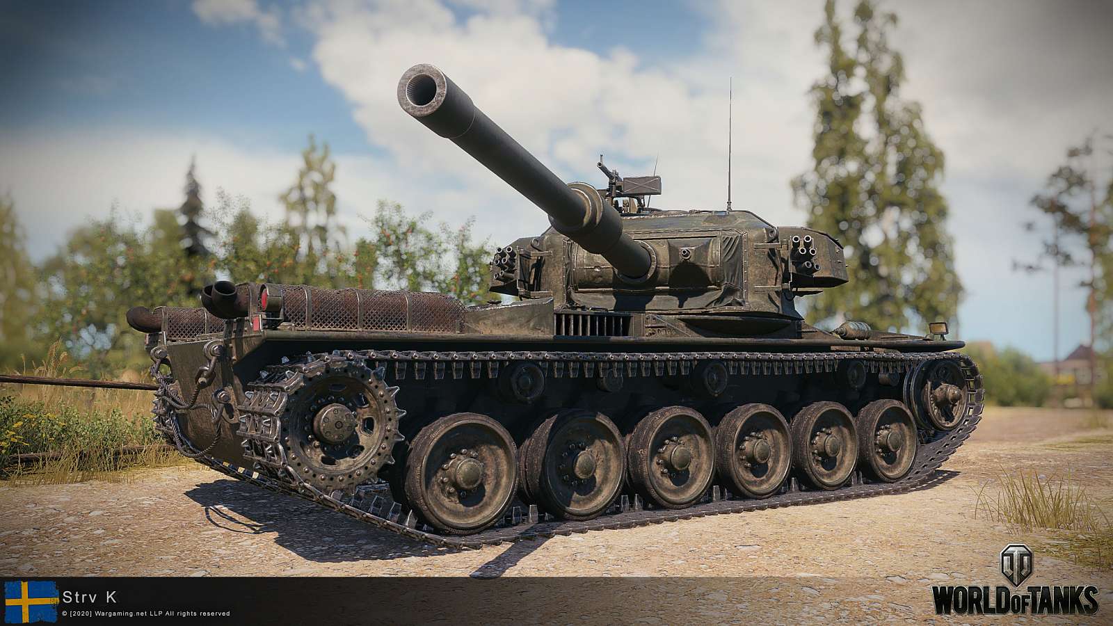 [WoT] Aktuální vlastnosti tanku Strv K