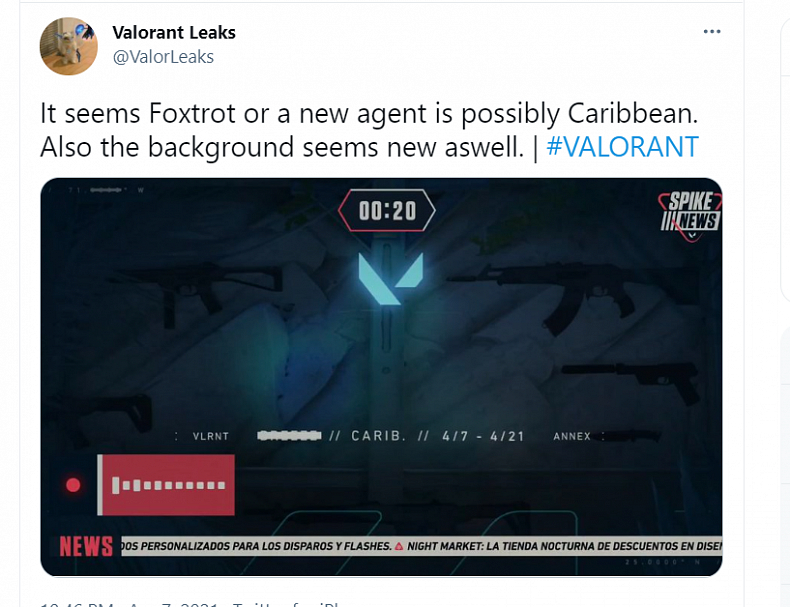Vydané leaky mluví o novém agentovi a další mapě