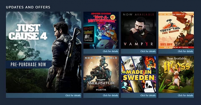 Steam omylem prozradil Just Cause 4