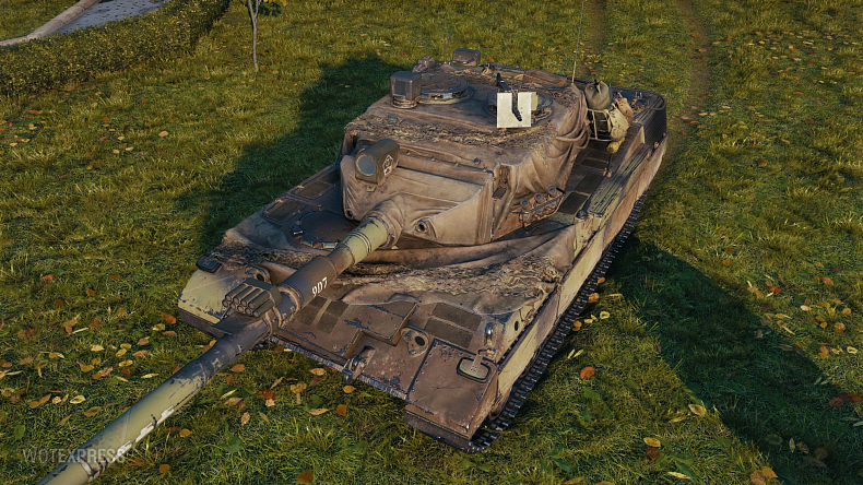 [WoT] Historický 3D styl pro tank Lion