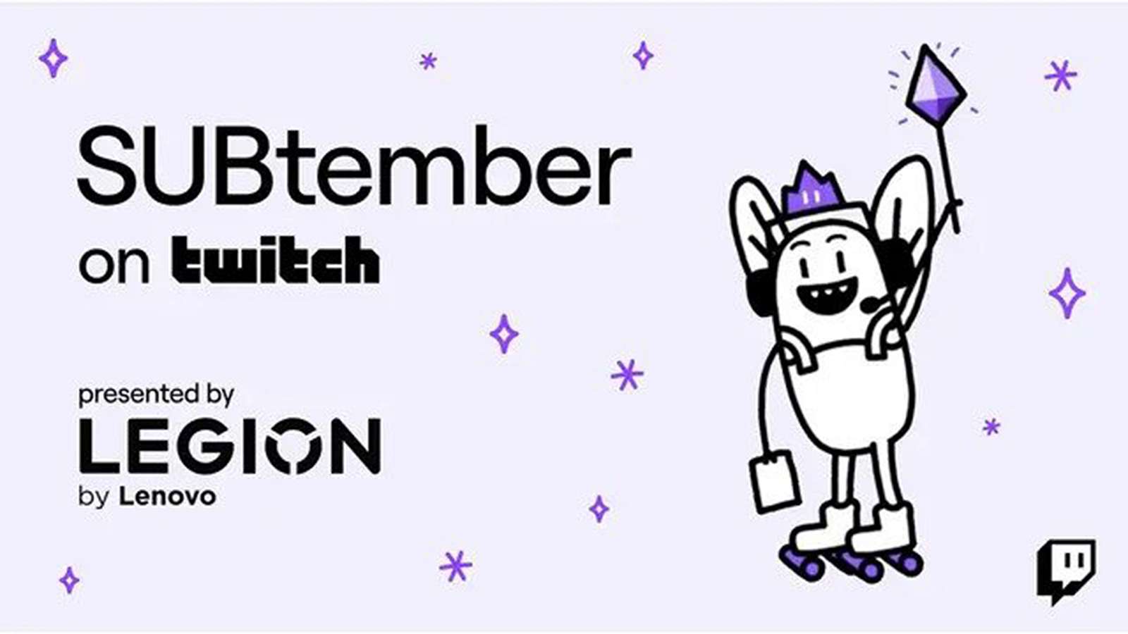 Další SUBtember je tady, Twitch od září na čas zlevňuje cenu předplatných