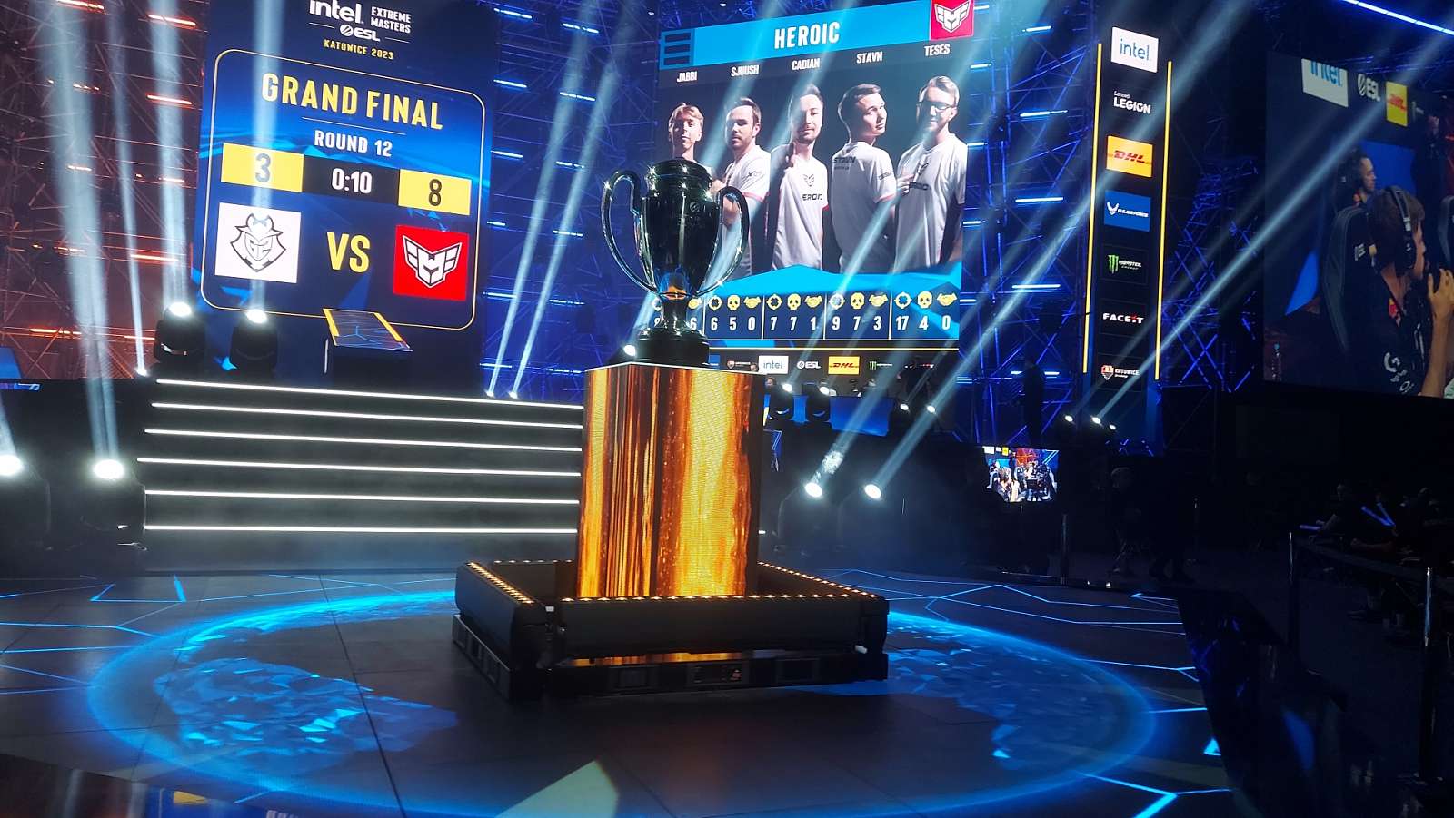 IEM Katowice 2023 - fotoreport z nedělního grandfinále CS:GO