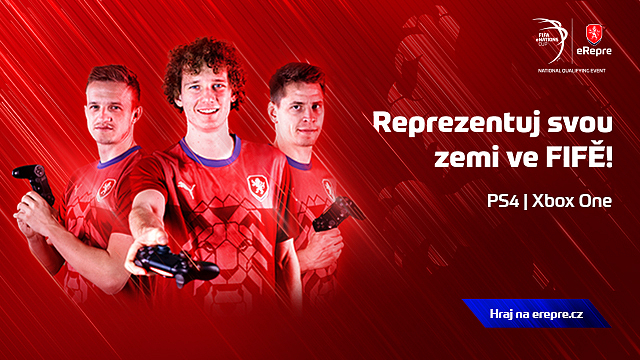 Česká reprezentace hledá své FIFA hráče!