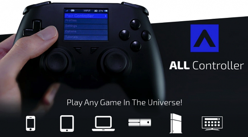 ALL Controller: Gamepad, který ovládne všechny konzole a další zařízení