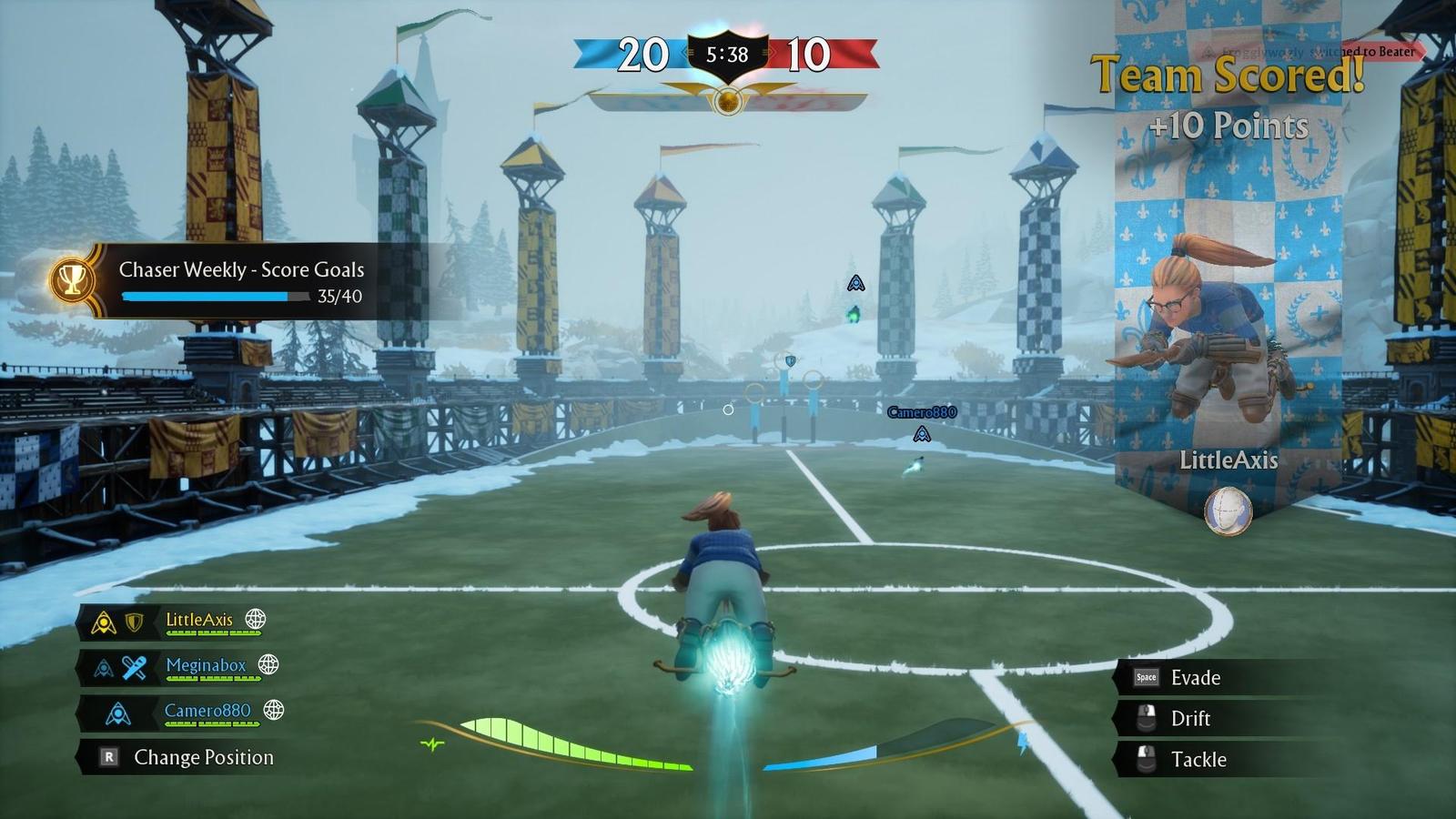 Harry Potter: Quidditch Champions - na hřišti nemáte chvíli klidu