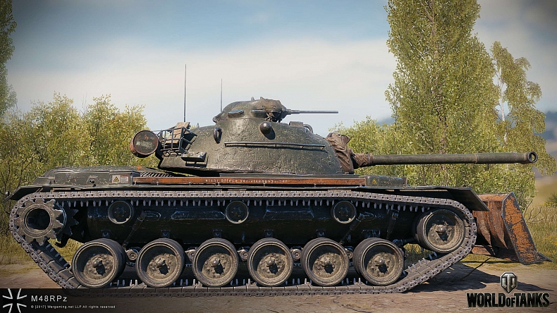 [WoT] M48A2 Räumpanzer na SuperTestu