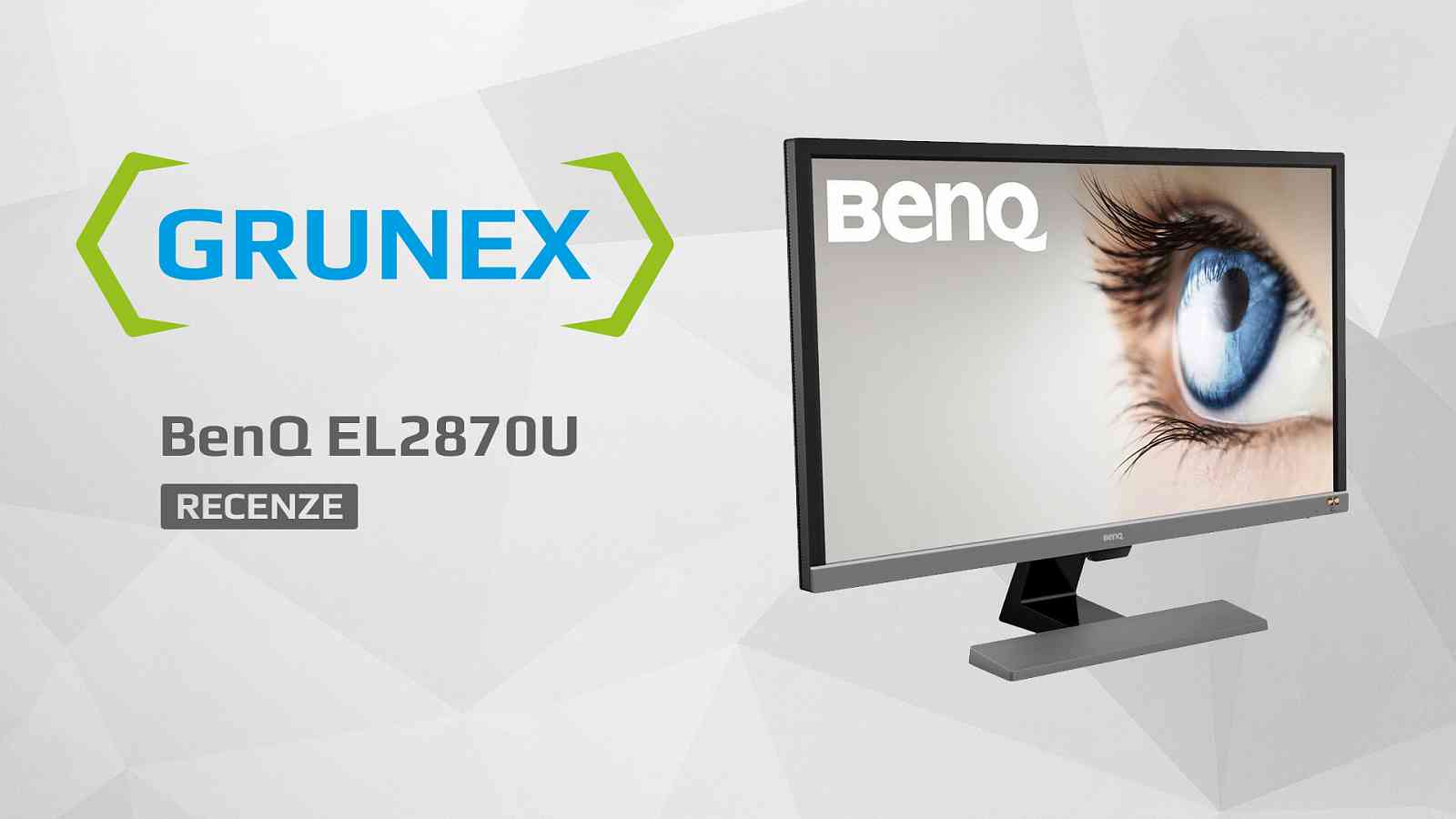 Recenze: BenQ EL2870U - Dostupný 4K monitor, který automaticky