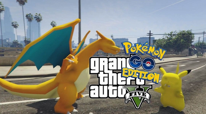 Chytání Pokémonů dostupné už i v GTA V