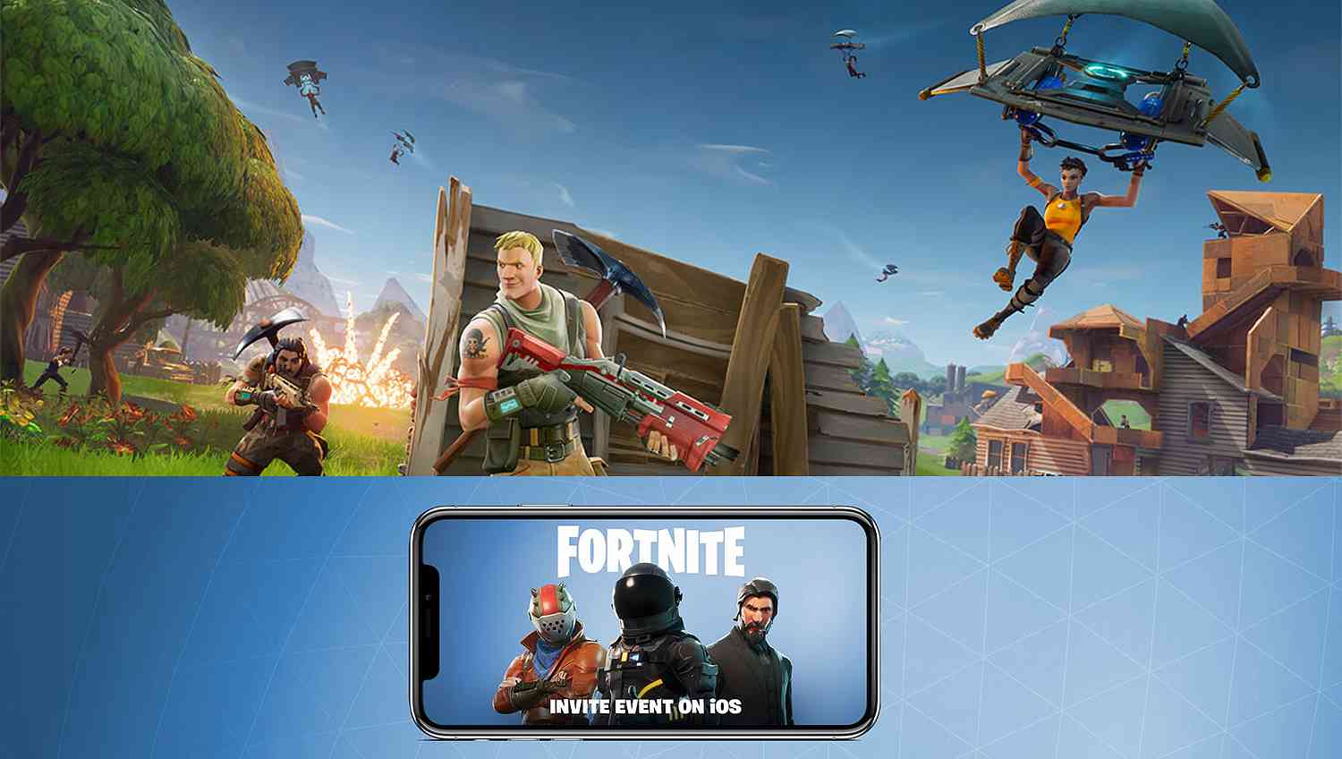 Fortnite: Battle Royale vyjde na mobilní zařízení a nabídne cross-play s PC, PS4