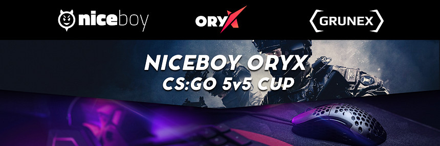 Niceboy ORYX | CS:GO 5v5 Cup | Kvalifikace #1