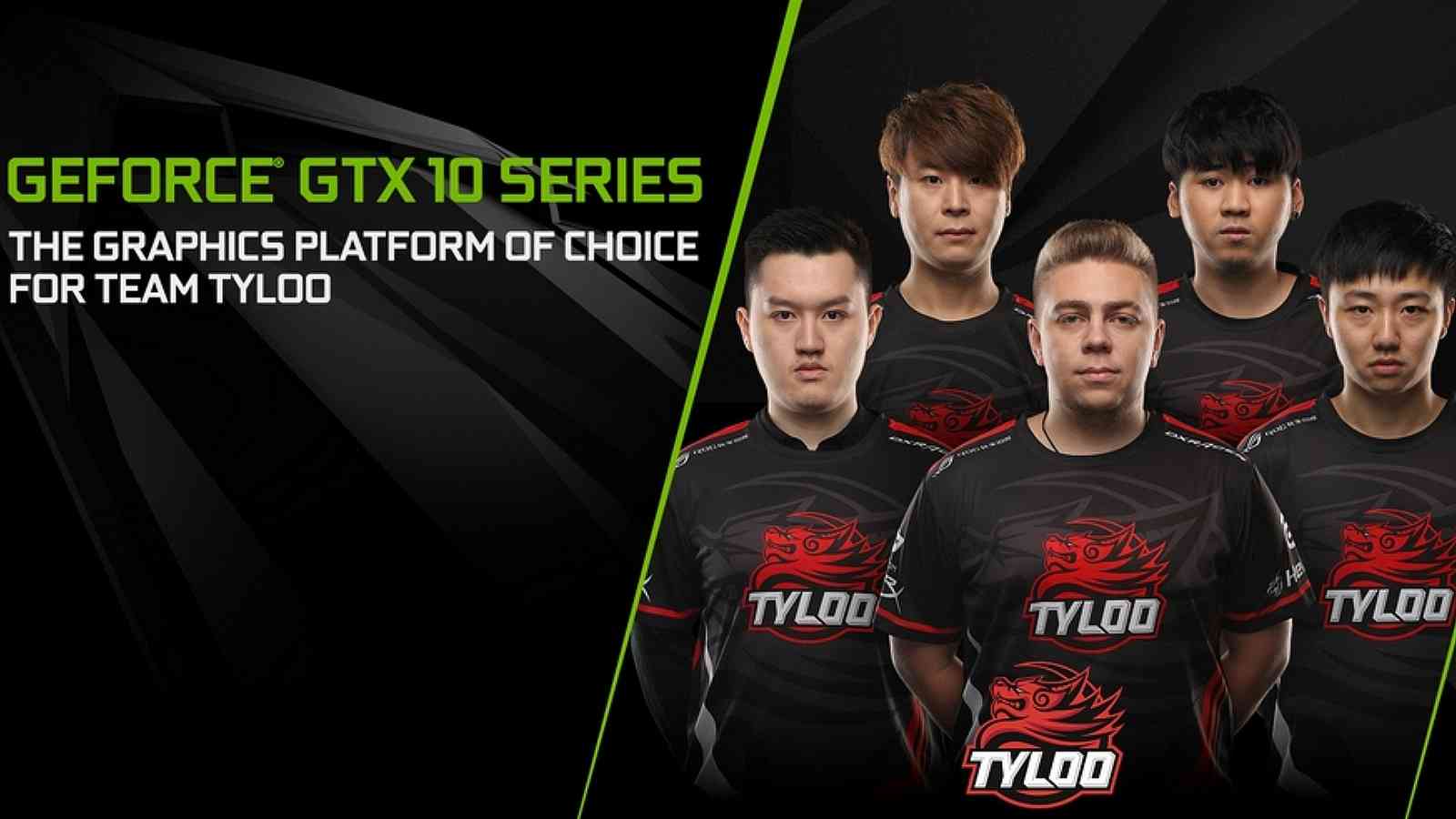 NVIDIA rozšiřuje soupisku GeForce Esport o profesionální CS:GO tým TYLOO