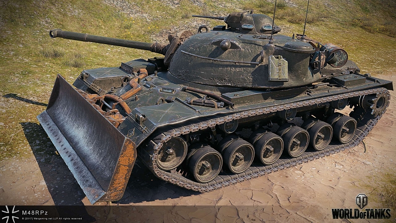 [WoT] M48A2 Räumpanzer - změna technických parametrů