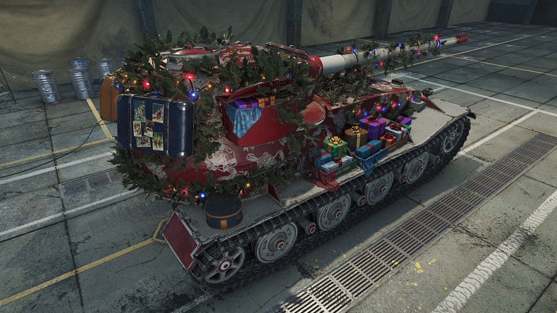 [WoT] 3D styl „Panzer Claus“ pro tank Pz.Kpfw. VII