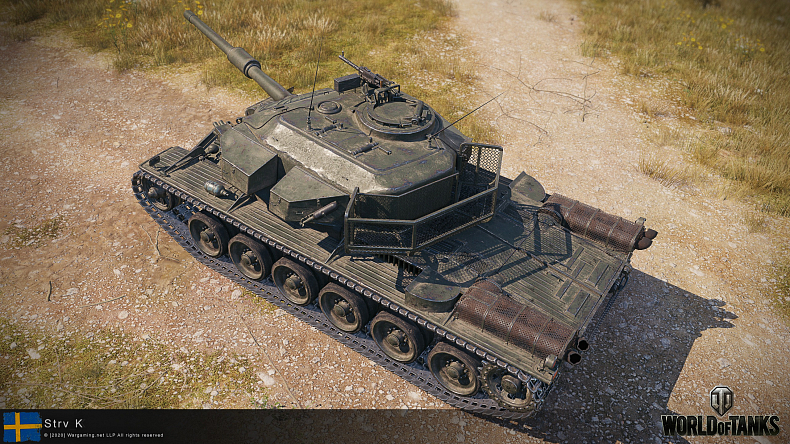 [WoT] Změna technických parametrů tanku Strv K