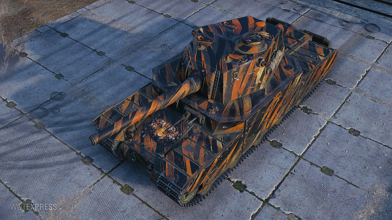 [WoT] Maskování "Striped Hunter".