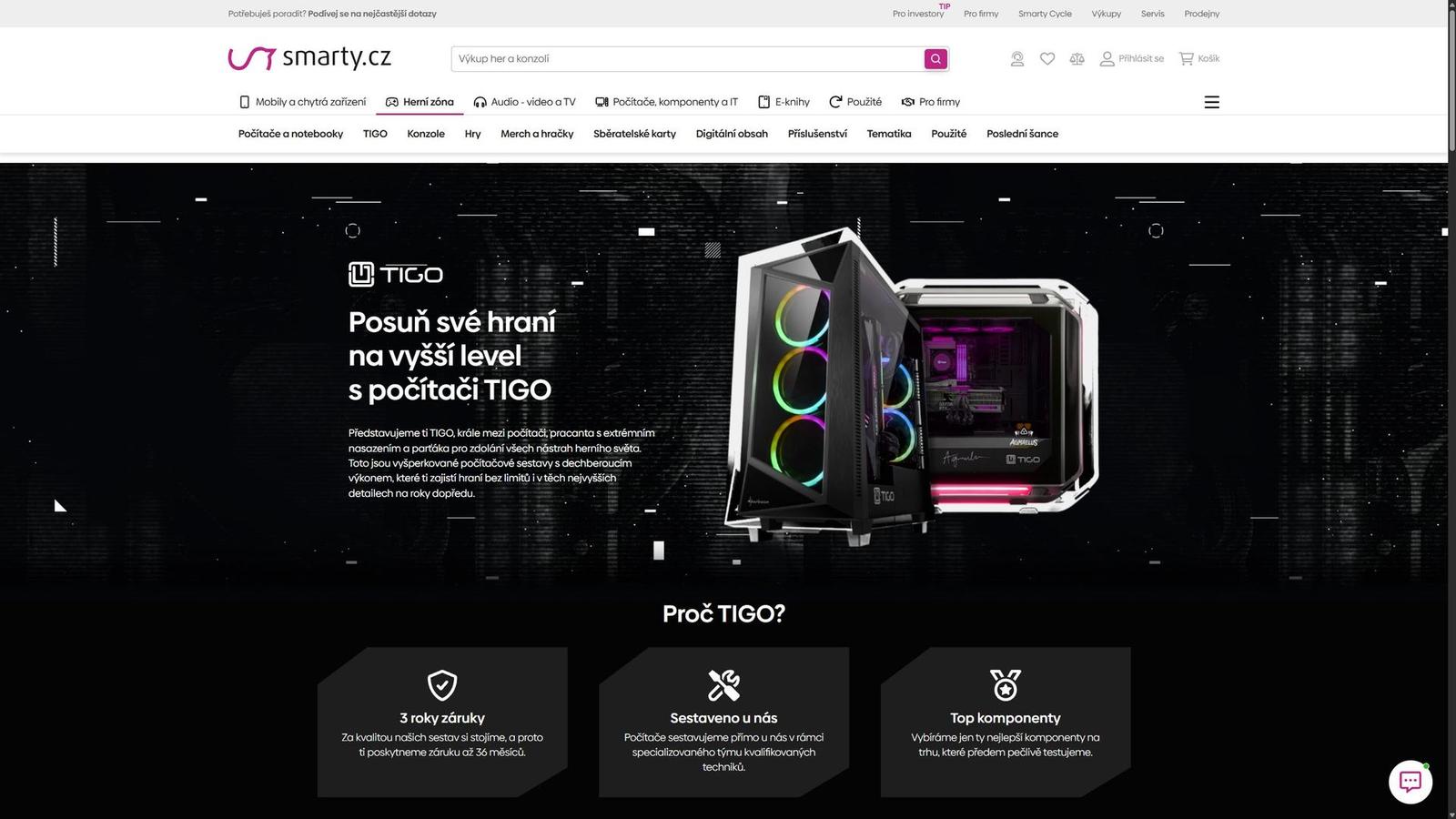 Stačí pípnout! Smarty.cz se stává generálním partnerem Grunexu