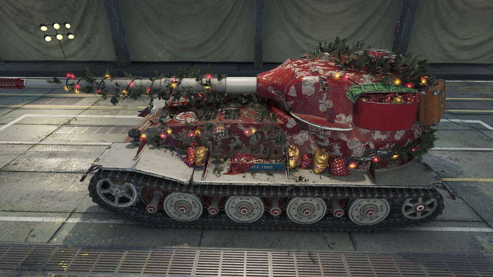 [WoT] 3D styl „Panzer Claus“ pro tank Pz.Kpfw. VII