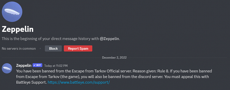 Hráč Escape from Tarkov dostal ban za zabití vývojáře