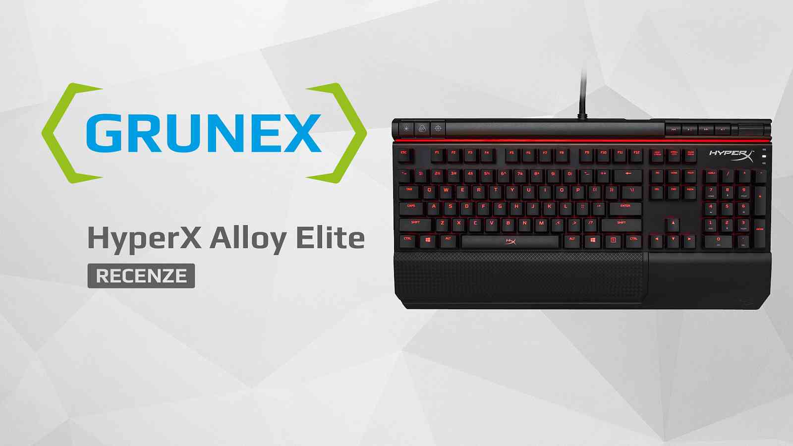 Recenze: Klávesnice HyperX Alloy Elite - pekelná podívaná