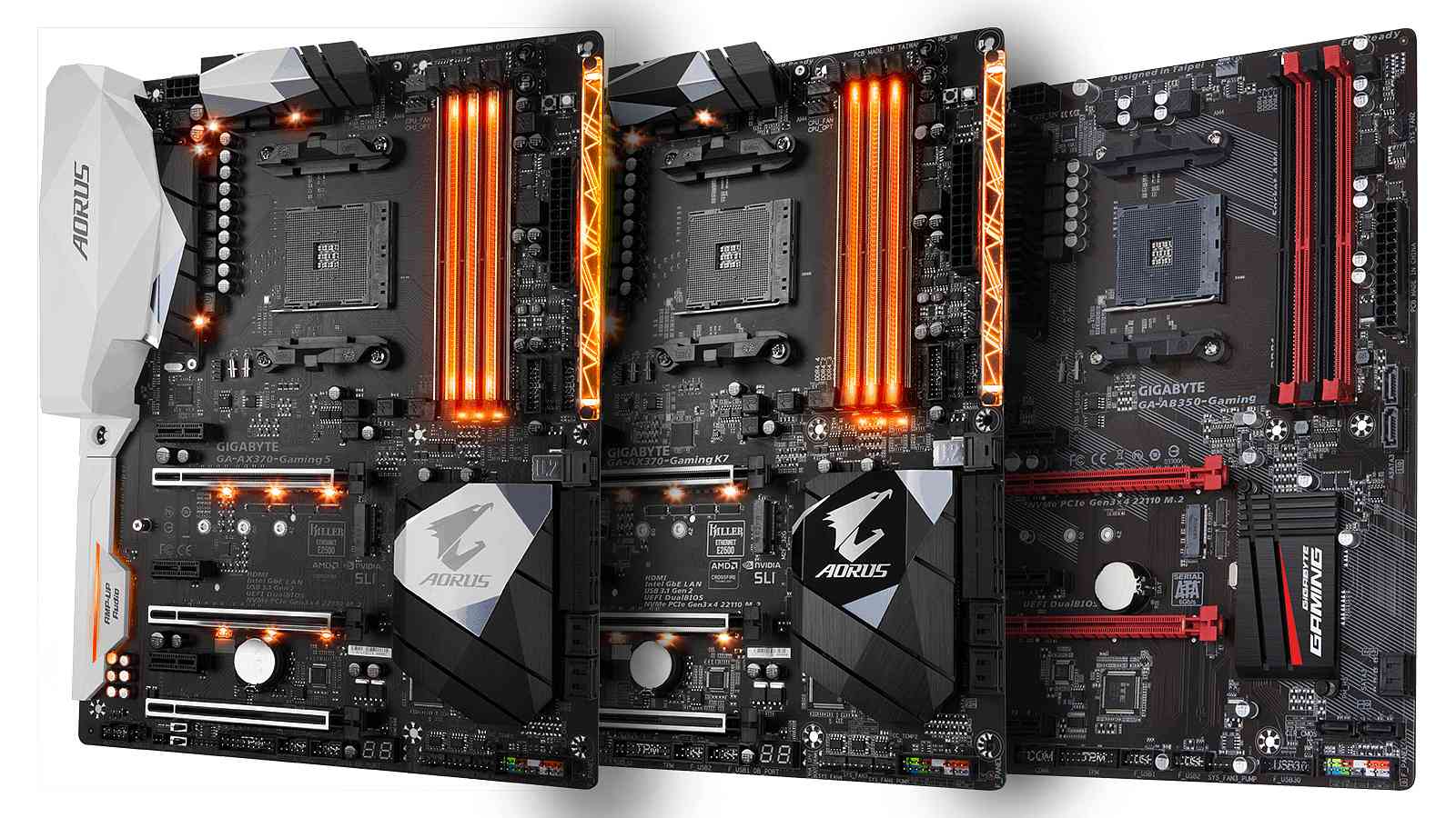 Gigabyte má pro AMD Ryzen připraveno 5 základních desek