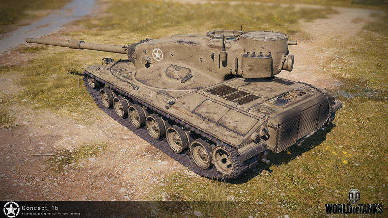 [WoT] Concept 1B, změna technických parametrů