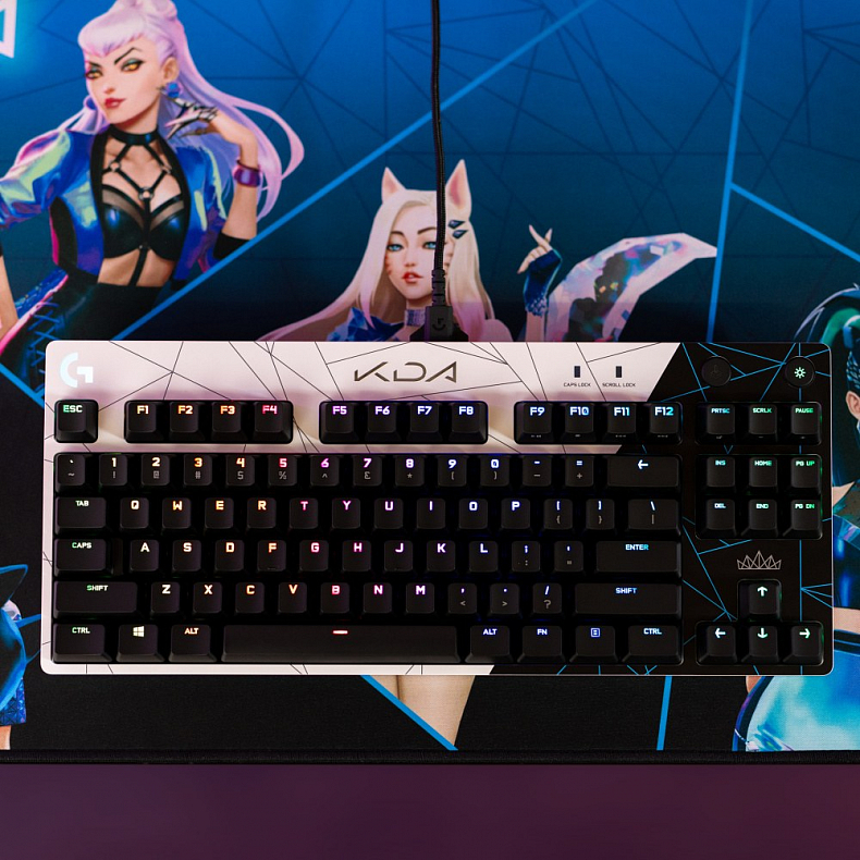 Logitech rozšiřuje portfolio League of Legends K/DA periferií