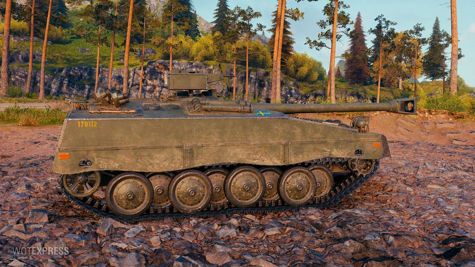 [WoT] Screenshoty tanku Latta Stridsfordon