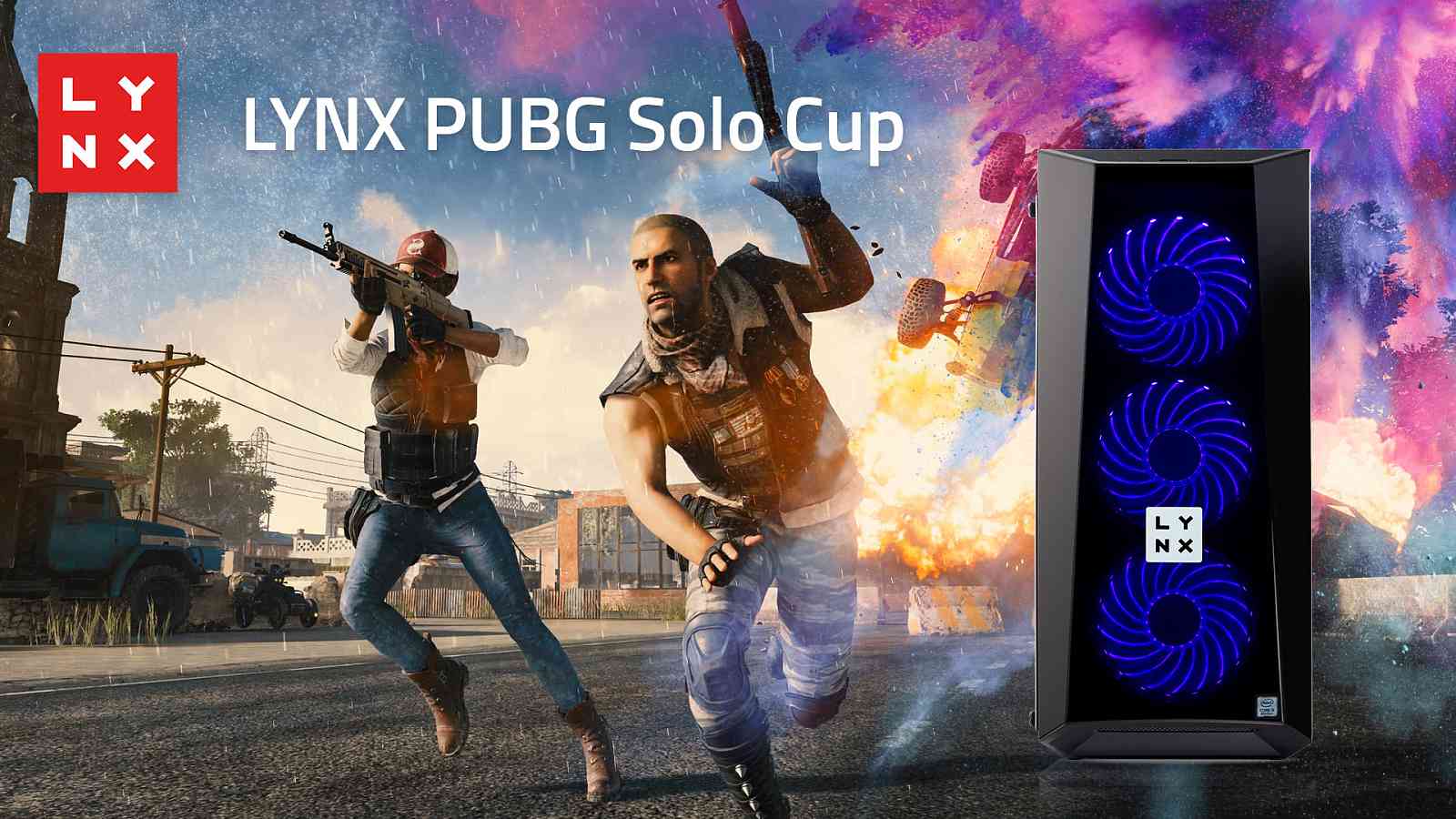 Ukaž sílu dravce a vybojuj si  PC na LYNX PUBG SOLO Cupu