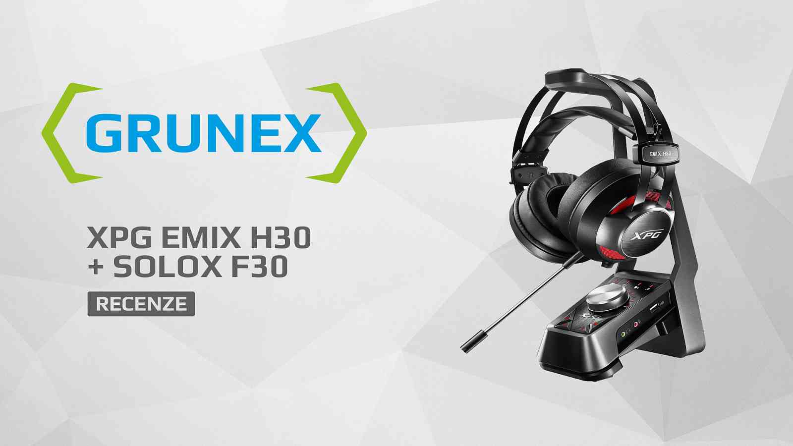 Recenze: Herní headset ADATA XPG EMIX H30 + SOLOX F30