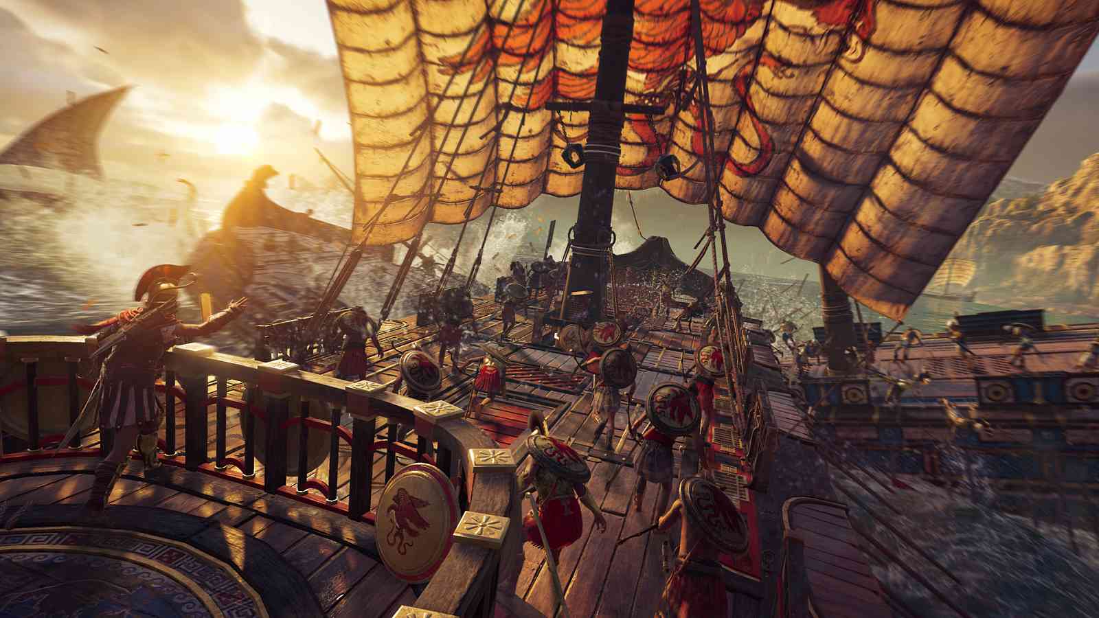 Assassin’s Creed: Odyssey v novém videu ukazuje moře