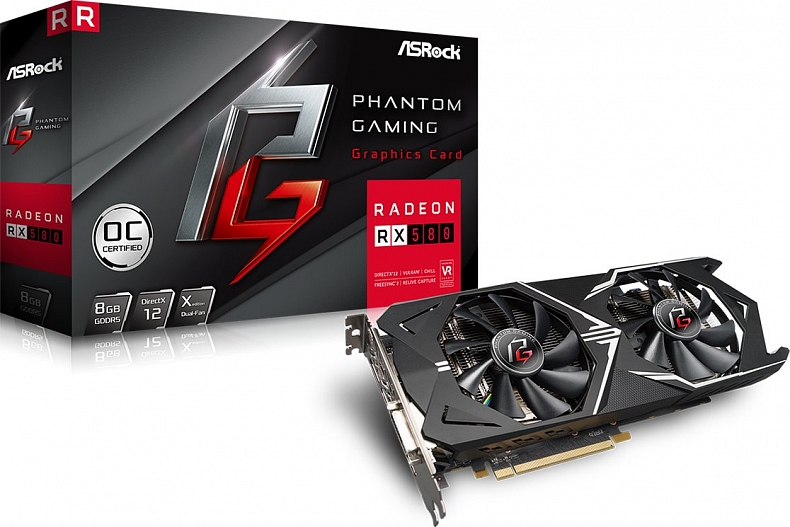 ASRock začal prodávat svoje první Radeon grafiky z řady Phantom