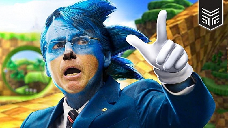 Brazilský prezident použil znělku ze hry Sonic The Hedgehog ve svém videu