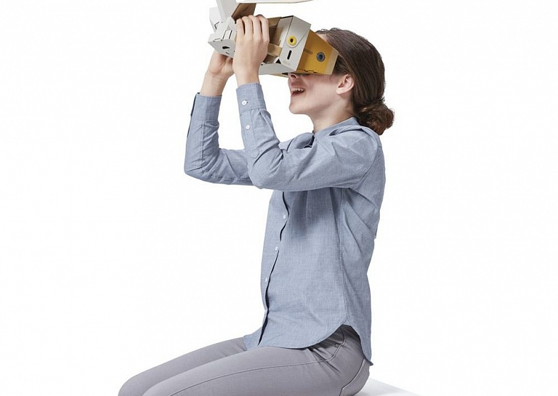 Nintendo  představuje svůj Labo VR set