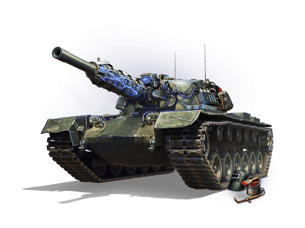 [WoT] 3D maskování „Thunderbolt“ pro M48A5 Patton