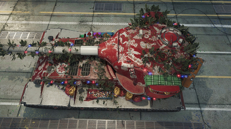 [WoT] 3D styl „Panzer Claus“ pro tank Pz.Kpfw. VII