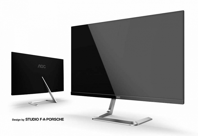 Nové AOC monitory navrhlo Studio F.A. Porsche