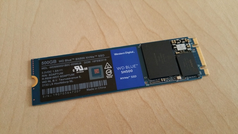 Recenze: NVMe SSD disk WD Blue SN500 M.2 - vichr v mainstreamu