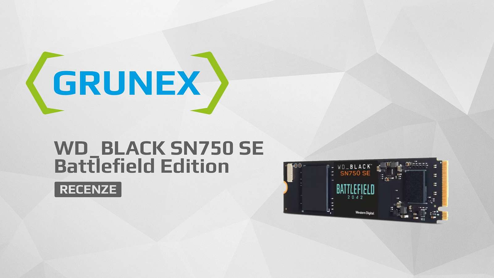 Recenze WD_BLACK SN750 SE NVMe - SSD v Battlefield edici pro hráče