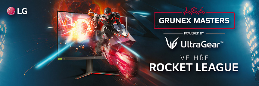 GRUNEX MASTERS ve hře Rocket League powered by LG Ultragear | Play-Off