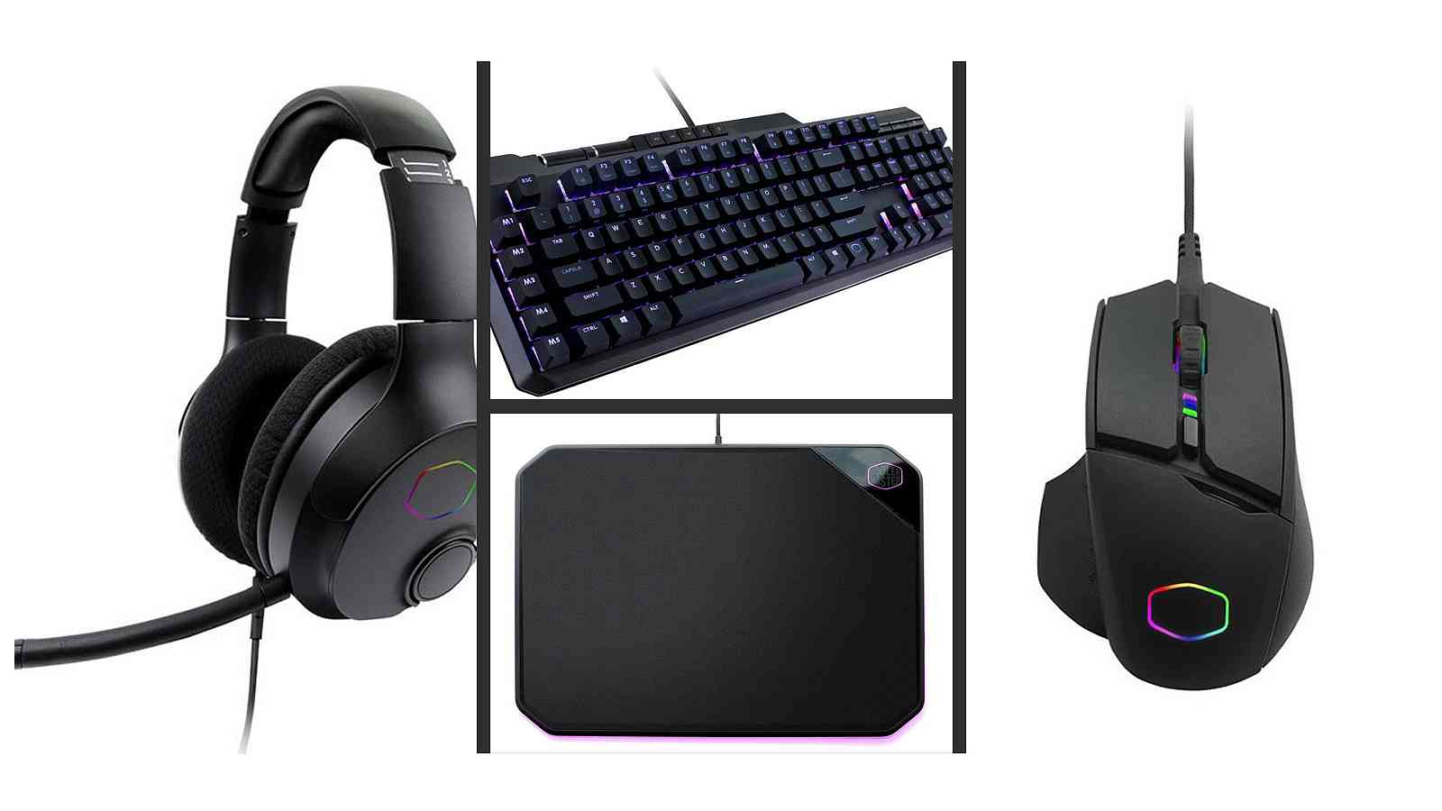 Nová řada periferií od Cooler Master nabídne třeba analogovou klávesnici