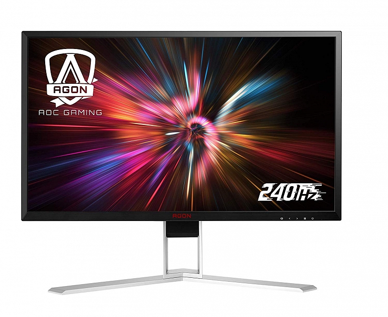 AOC představil dva monitory s obnovovací frekvencí 240 Hz a odezvou 0,5 ms