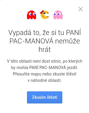 Zahrajte si Pac-Mana přímo ve vaší ulici