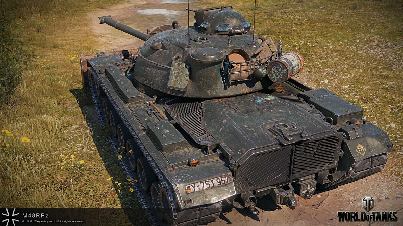 [WoT] M48A2 Räumpanzer na SuperTestu