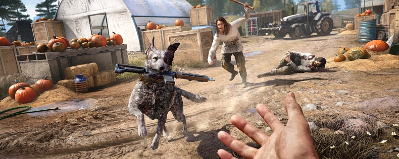 Far Cry 5 se připomíná akčním trailerem + dlouhý gameplay