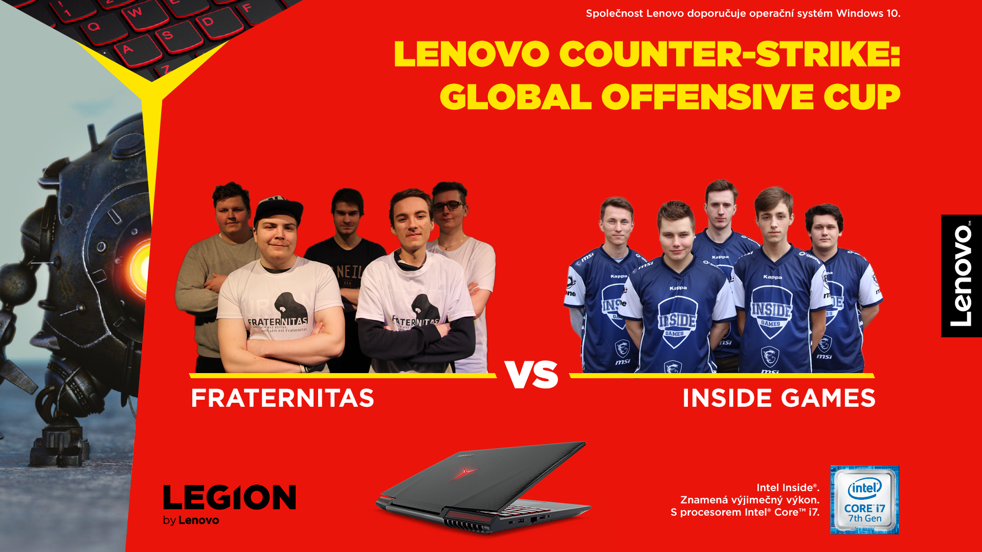 Inside Games ovládli finále Lenovo CS:GO Cupu