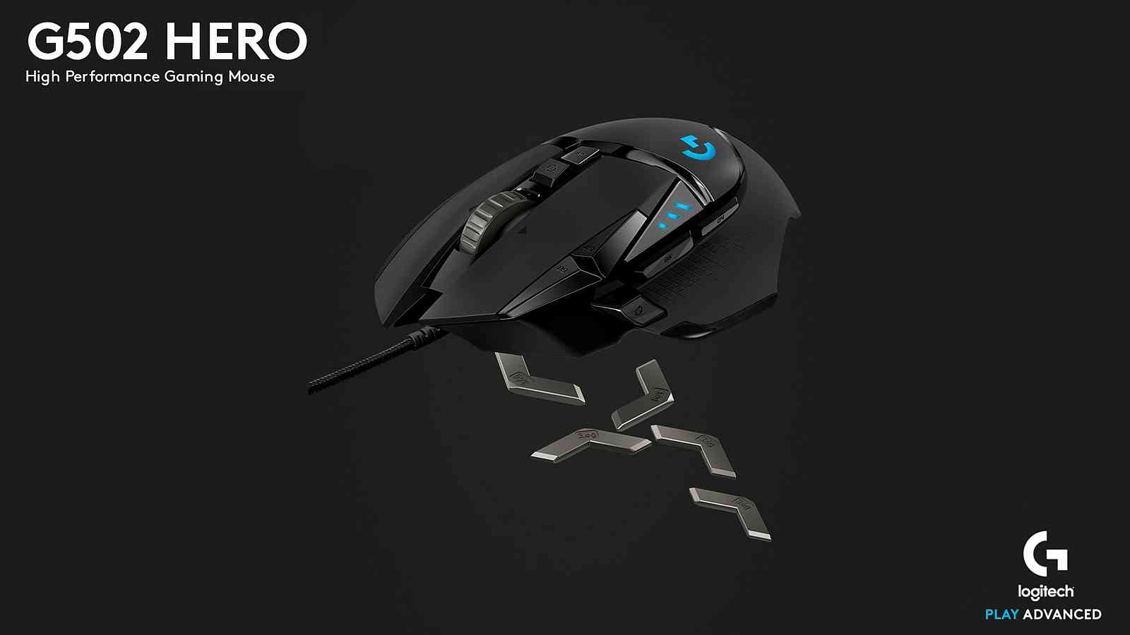 Logitech nabídne oblíbenou myš G502 se senzorem Hero