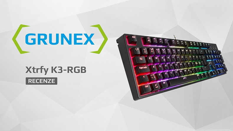 Recenze: Xtrfy K3 - kříženec membránové a mechanické klávesnice