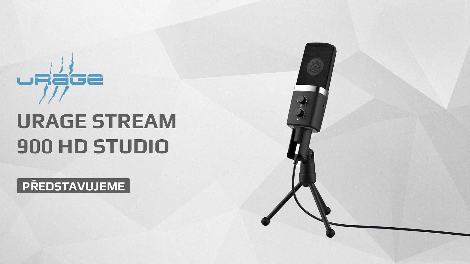 Posuňte kvalitu nahrávaného zvuku na novou úroveň s mikrofonem Stream 900 HD Studio od uRage