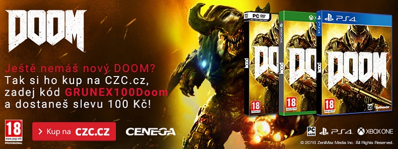 Monstrózní turnaj v nové hře DOOM o neuvěřitelných 15 000Kč!