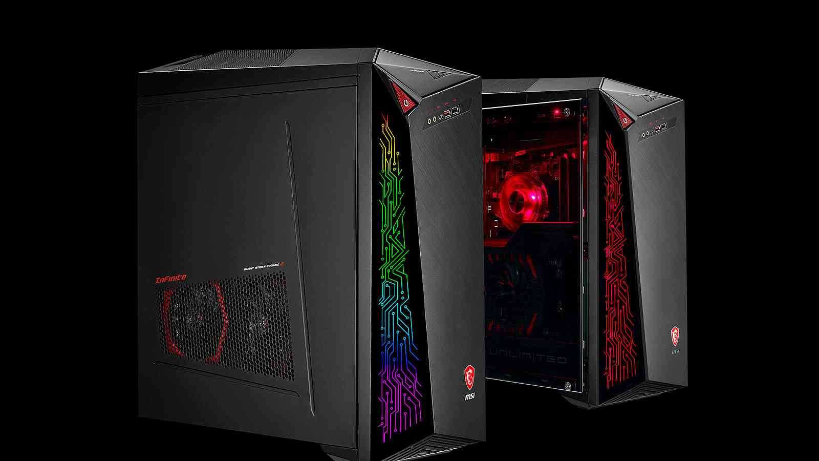 MSI uvede desktop Infinite X postavený na Coffee Lake